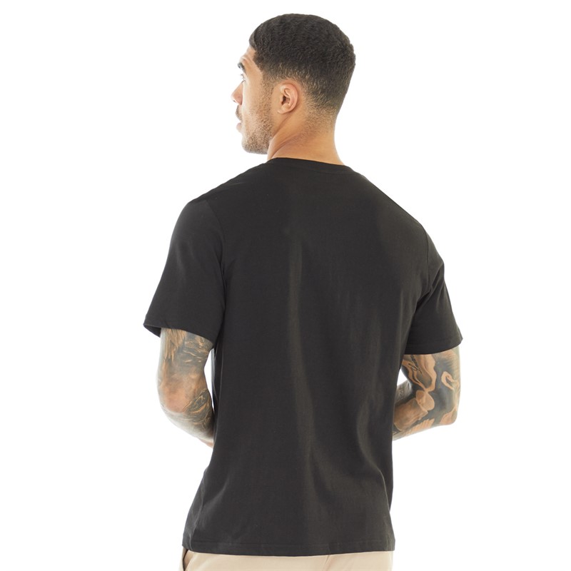 JACK AND JONES Mens Kean T-Shirt Black