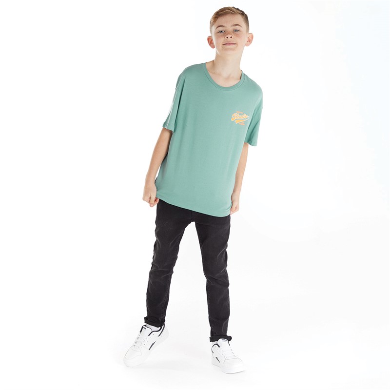 JACK AND JONES Drenge Trend T-shirts Grøn