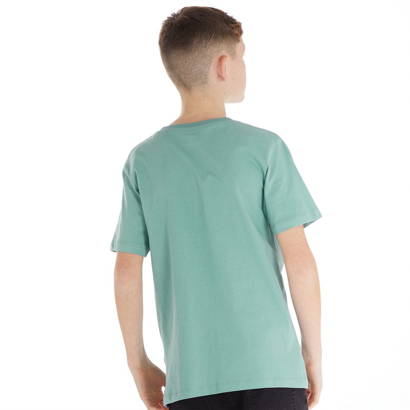 JACK AND JONES Drenge Commercial T-shirts Grøn