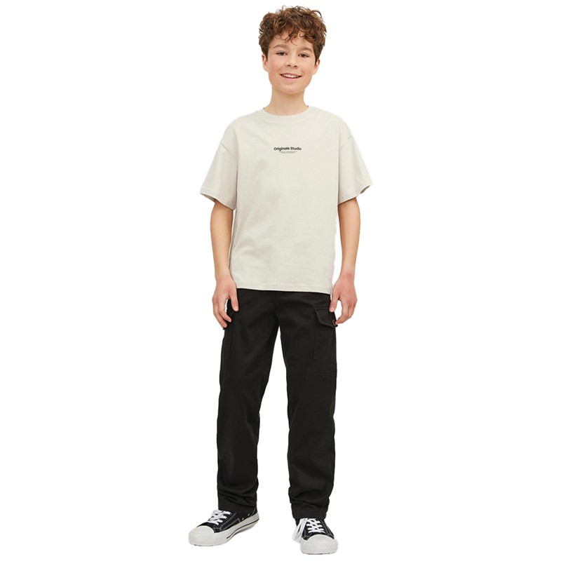 JACK AND JONES Boys Vesterbro T-Shirt Moonbeam