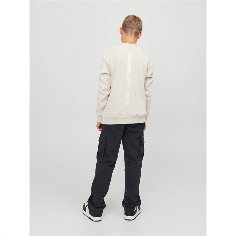 JACK AND JONES Boys Kane Harlow Cargo Pants Black