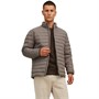 JACK AND JONES Vestes Puffa Recycled Homme Gris-Marron