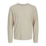JACK AND JONES Pulls Union Homme Grège
