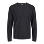 JACK AND JONES Pulls Union Homme Gris Foncé Chiné
