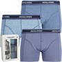 JACK AND JONES Boxers Wells Homme Marine