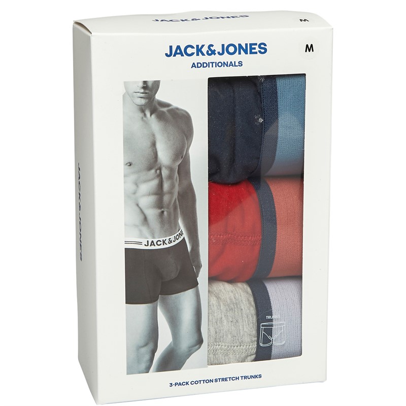 JACK AND JONES Herre Denver Boxer shorts Flerfarvet