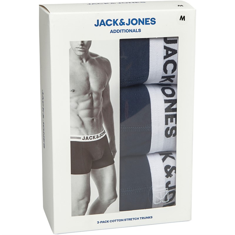 JACK AND JONES Boxers Basic Homme Bleu