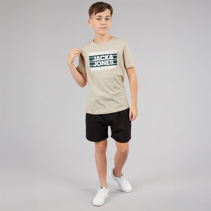 JACK & JONES Jungen Neto T-Shirts Ecru