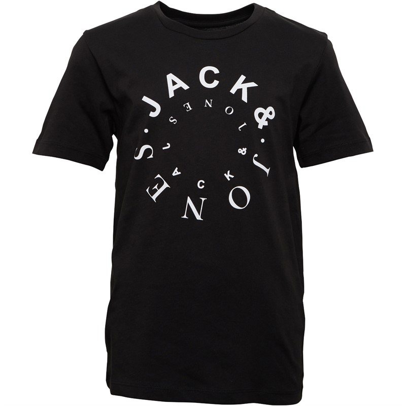 JACK AND JONES T-Shirts Neto Garçon Noir