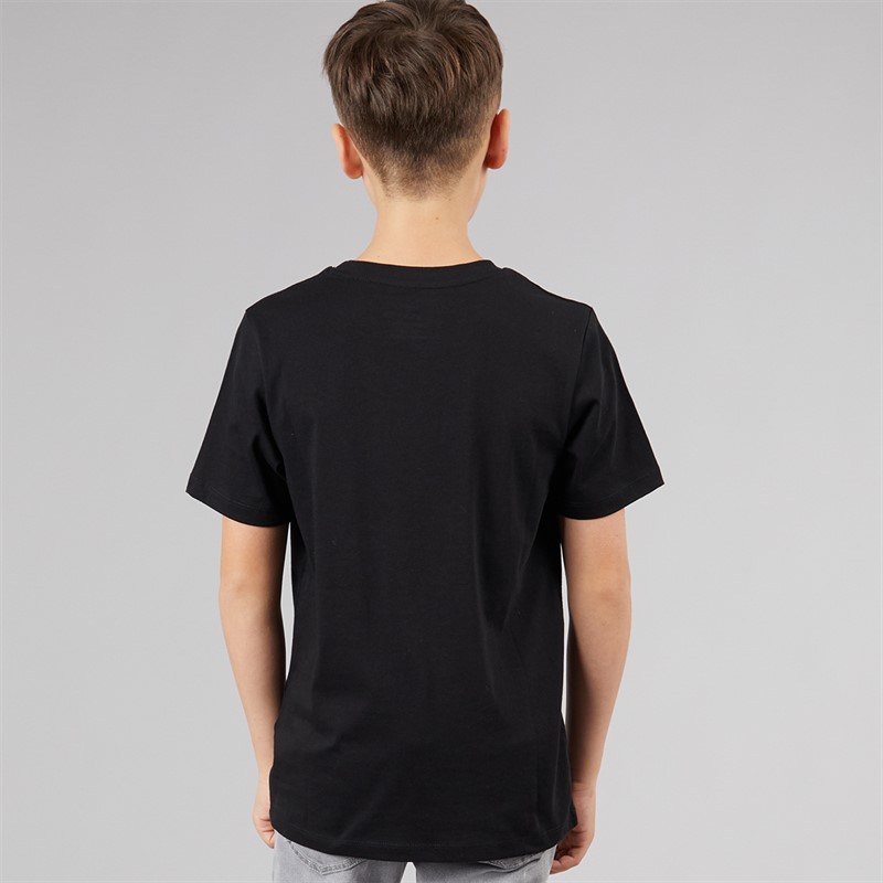 JACK AND JONES Boys Neto T-Shirt Black