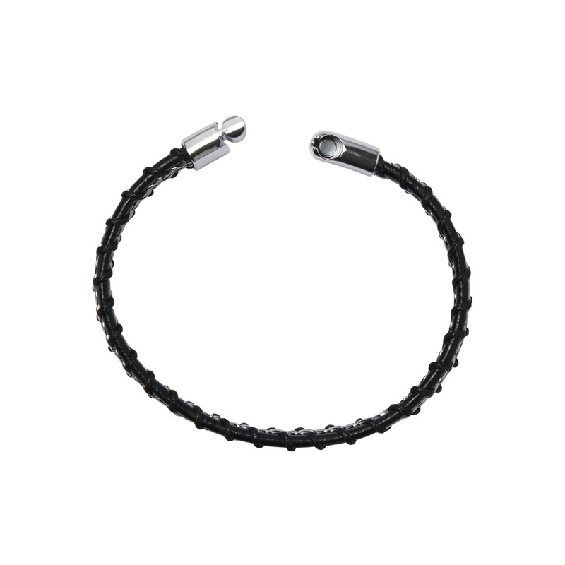 JACK AND JONES Mens Rain Bracelet Black