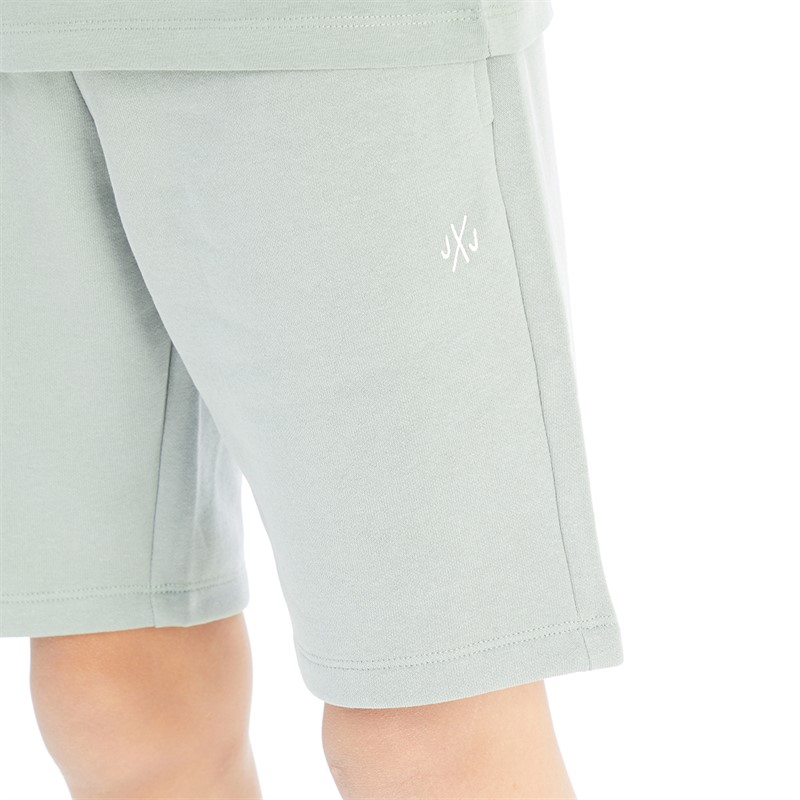 JACK AND JONES Boys Jxj T-Shirt And Shorts Set Slate Grey