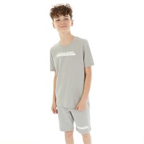JACK AND JONES Boys Harry T-Shirt And Shorts Set Alloy