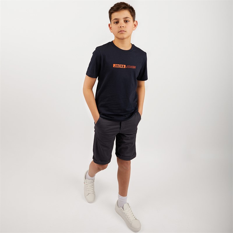 JACK & JONES Drenge Fred Chino shorts Blå