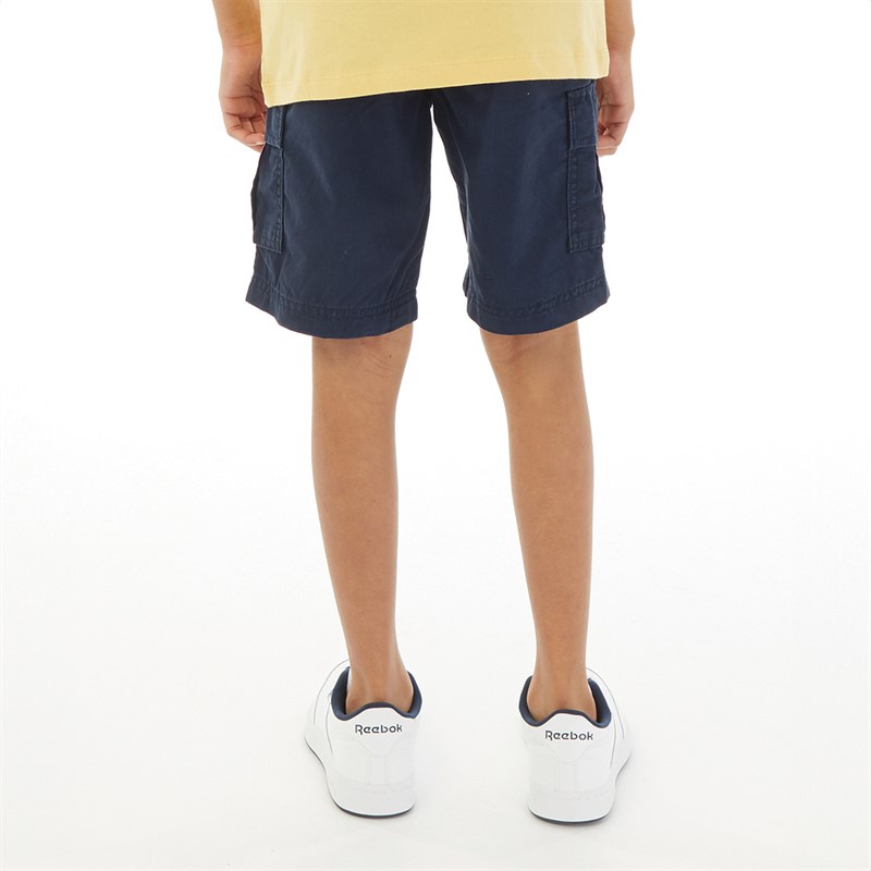 JACK & JONES Boys Zeus Cargo Shorts Navy Blazer