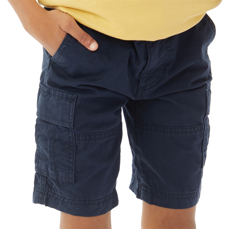 JACK & JONES Boys Zeus Cargo Shorts Navy Blazer