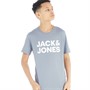 JACK AND JONES T-Shirts Corp Logo Garçon Bleu