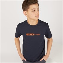 JACK & JONES Neo T-shirt dla chłopca kolor Sky Captain