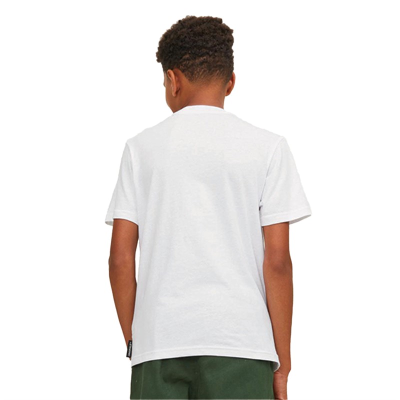 JACK AND JONES T-Shirts Silverlake Garçon Blanc