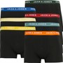 JACK & JONES Vito Solid 7-pak bokserek dla niego kolor czarny