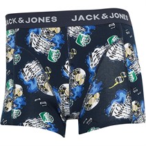 JACK AND JONES Mens Bath Skull Trunks Navy Blazer