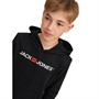 JACK AND JONES Drenge Old Logo Hættetrøjer Sort