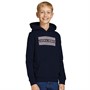 JACK AND JONES Drenge Logo Hættetrøjer Blå