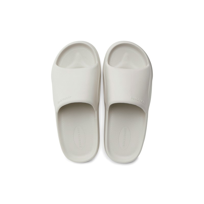 JACK AND JONES Heren Bronx Slippers Ecru
