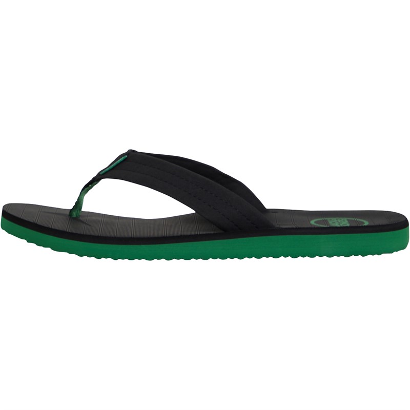 JACK AND JONES Herren Berlin Sandalen Schwarz