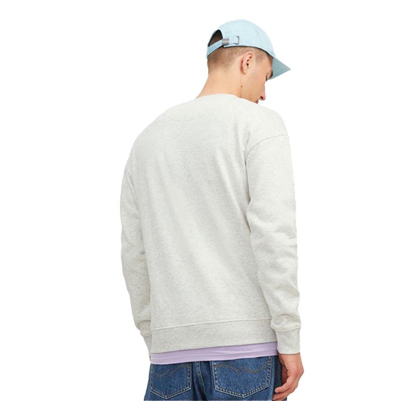 JACK AND JONES Sweatshirts Silverlake Homme Blanc