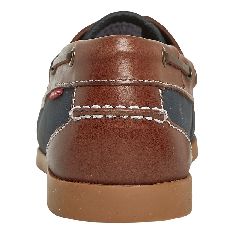 JACK & JONES Herresko Neptune Bådsko Blå/Brun