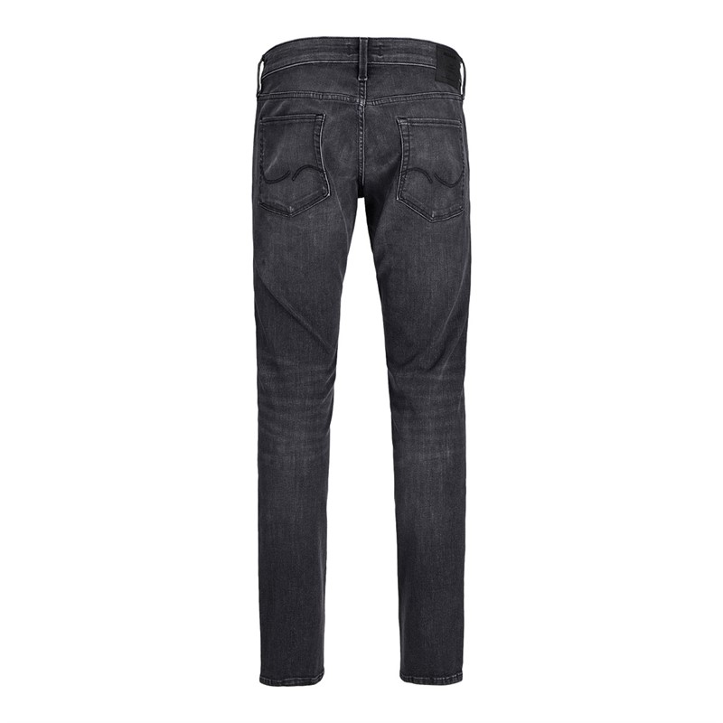 JACK AND JONES Heren Glenn Icon Ge 928 Slim fit jeans Zwart