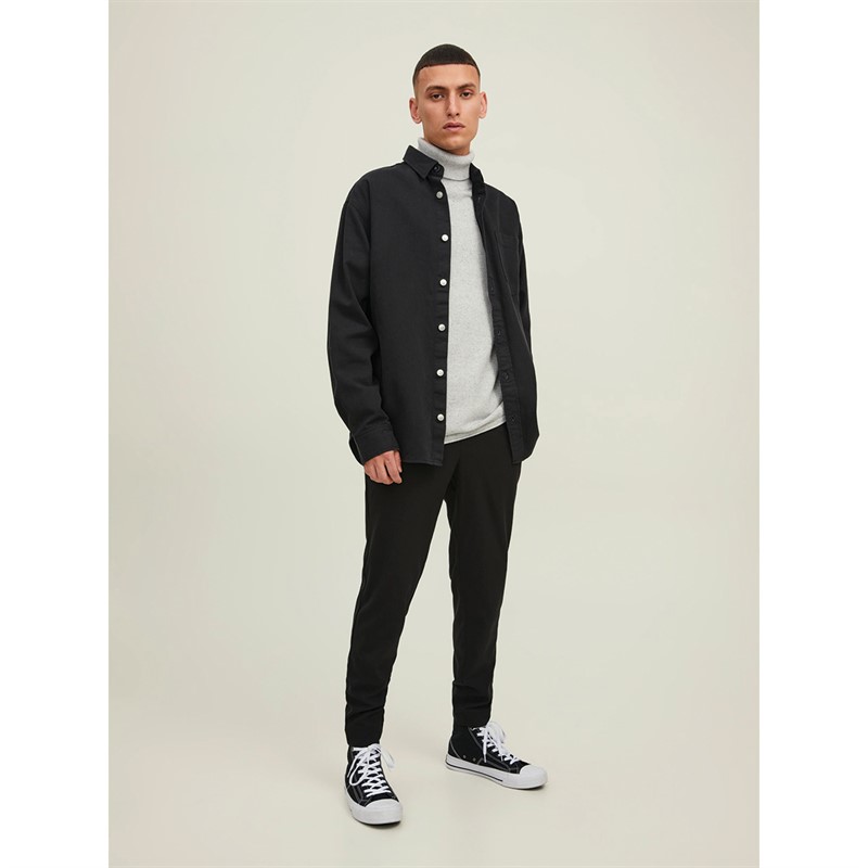 JACK AND JONES Męskie Hill Swetry Odcienie szarości