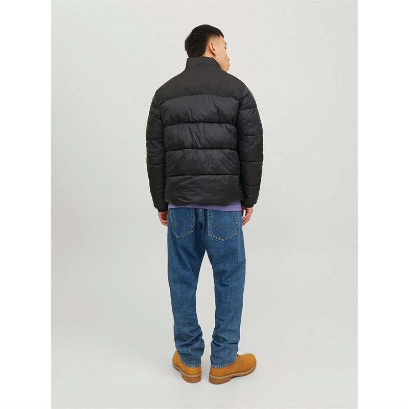 JACK AND JONES Herren Toby Pufferjacke Schwarz