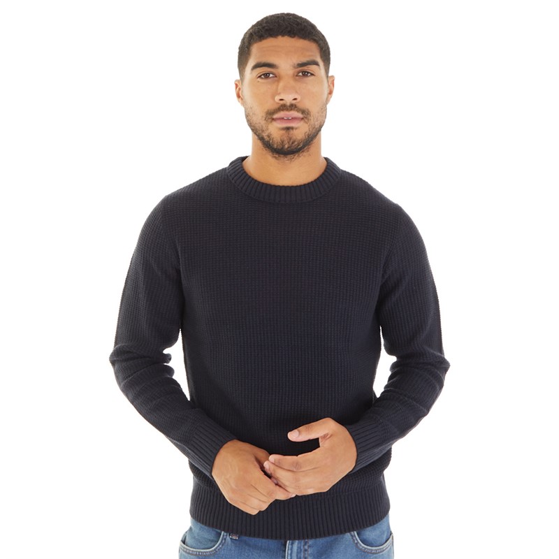 JACK AND JONES Herre Roy Strikket Trøje Blå Blazer