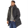 JACK & JONES Herren Otis Lang Lang Daunenjacke Schwarz