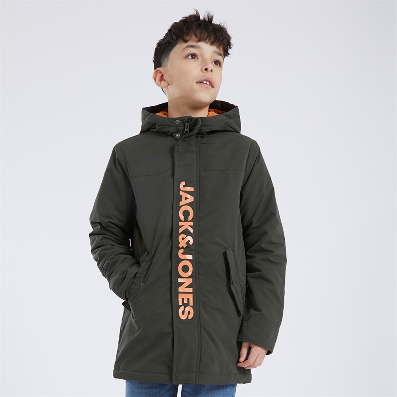 JACK & JONES Boys Fen Parka Rosin