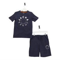 JACK & JONES Warrior komplet dla chłopca kolor granatowy