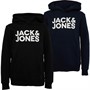JACK AND JONES Sweats à Capuche Corp Logo Garçon Multicolore