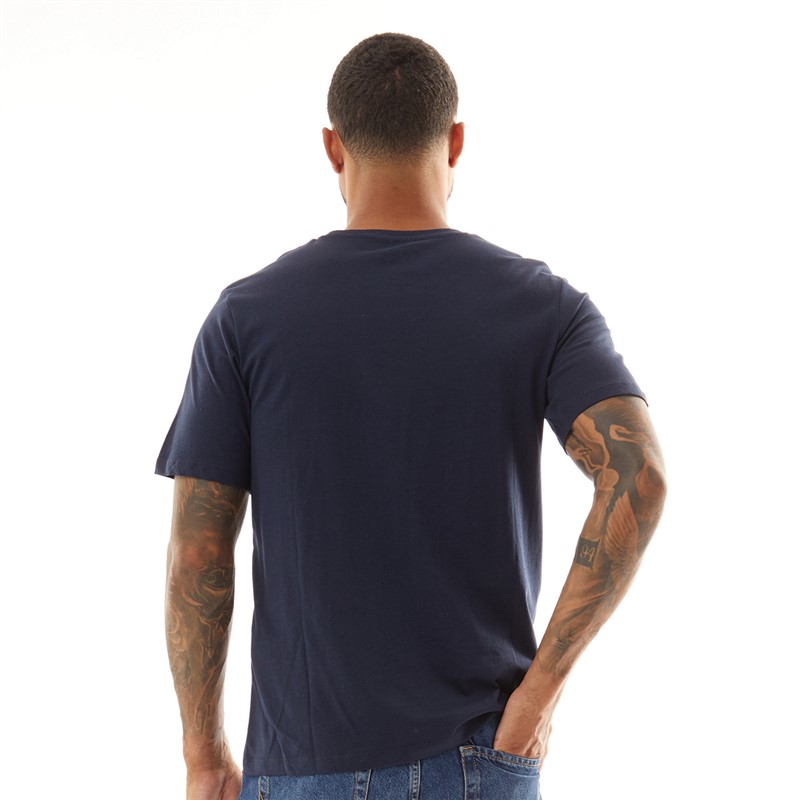 JACK AND JONES Herre Delvin T-shirt Blå Blazer