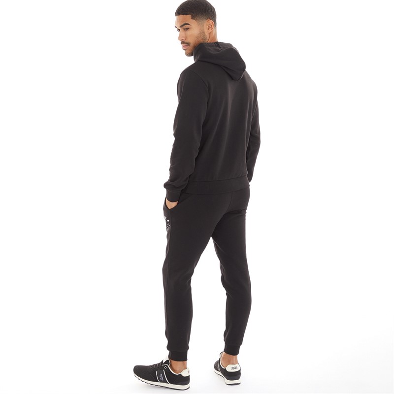 JACK & JONES Mens Warrior Tracksuit Black