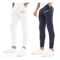 JACK & JONES Vesterbro spodnie dresowe 2 szt. dla niego kolor granatowy/jasnoszary melanż