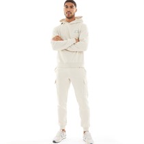 JACK AND JONES Mens Classic Cargo Tracksuit Moonbeam