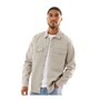 JACK & JONES Heren Dave Stretch Overshirt Geestgrijs