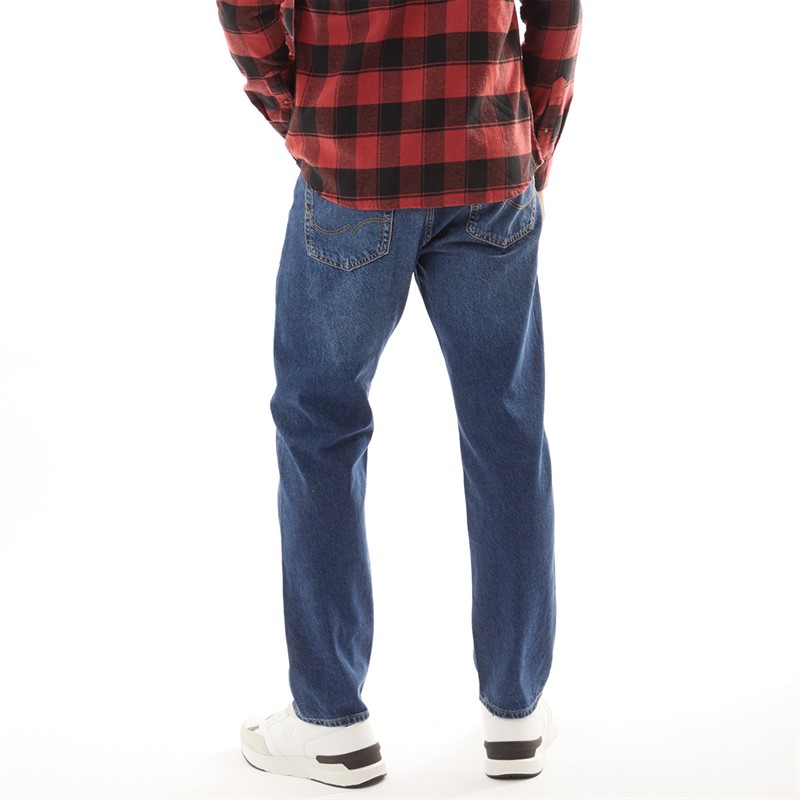 JACK & JONES Chris SQ 959 jeansy o kroju „relaxed fit” dla niego kolor niebieski