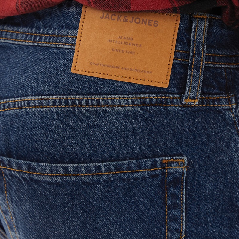 JACK & JONES Chris SQ 959 jeansy o kroju „relaxed fit” dla niego kolor niebieski
