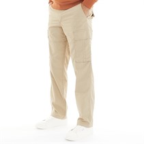 JACK AND JONES Mens Karl Evans Wider Fit Cargo Pants Beige
