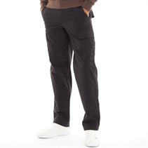 JACK AND JONES Mens Karl Evans Wider Fit Cargo Pants Black