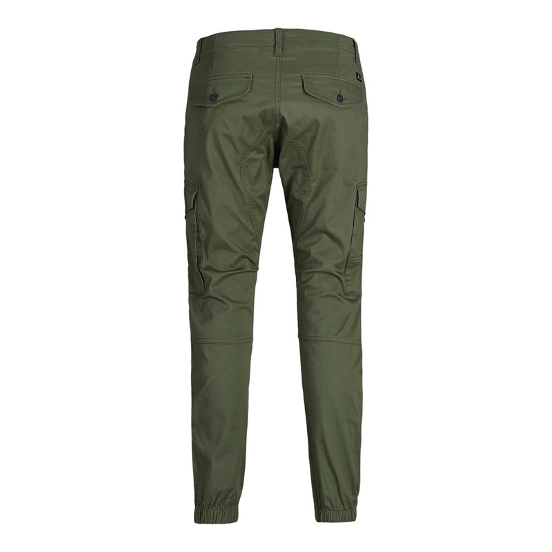 JACK AND JONES Herre Paul Flake Cargo Cargobukser Grøn