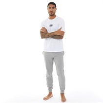 JACK & JONES Herensets Lounge Kleding Wit/Licht Grijze Melange